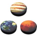 PopSockets PopMinis Out of this World, Zem, Mars, Jupiter, 3 mini PopSocketsy