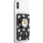 PopSockets PopWallet+ White Daisy, puzdro na karty/vizitky a pod. s integrovaným PopGrip Gen.2