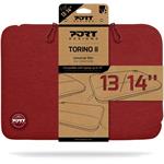 PORT Designs TORINO II púzdro na 13/14" notebook, červené