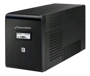 Power Walker UPS Line-Interactive 1500VA 2x 230V EU, 2x IEC, RJ11/RJ45, USB, LCD