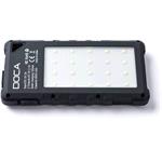Powerbank DOCA Solar 8 8000 mAh, solární panel, svítilna, černá