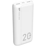 PowerBank Silicon Power QS15 20000mAh (SP20KMAPBKQS150W) - biely