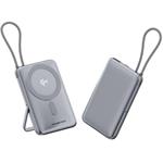 Powerton Energy Magcore, bezdrôtová magnetická powerbanka, 10000mAh, strieborná