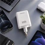 Powerton ENERGY QUANTIX GaN Sieťový adaptér 100W, 4 porty, 3x USB-C, 1x USB-A