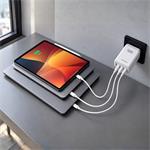 Powerton ENERGY QUANTIX GaN Sieťový adaptér 100W, 4 porty, 3x USB-C, 1x USB-A