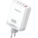 Powerton ENERGY QUANTIX GaN Sieťový adaptér 100W, 4 porty, 3x USB-C, 1x USB-A
