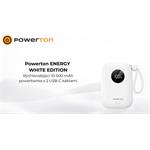 Powerton Energy White Edition, powerbanka, 10000mAh, biela