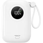 Powerton Energy White Edition, powerbanka, 10000mAh, biela