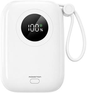 Powerton Energy White Edition, powerbanka, 10000mAh, biela