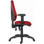 Powerton Ergo Anna, kancelárske ergonomické kreslo, červené