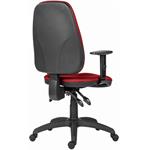 Powerton Ergo Anna, kancelárske ergonomické kreslo, červené