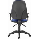 Powerton Ergo Anna, kancelárske ergonomické kreslo, modré