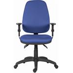 Powerton Ergo Anna, kancelárske ergonomické kreslo, modré