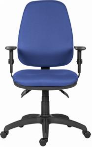 Powerton Ergo Anna, kancelárske ergonomické kreslo, modré
