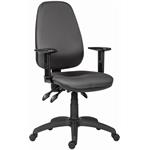 Powerton Ergo Anna, kancelárske ergonomické kreslo, sivé