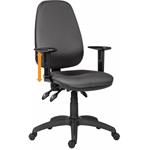 Powerton Ergo Anna, kancelárske ergonomické kreslo, sivé