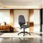 Powerton Ergo Anna, kancelárske ergonomické kreslo, sivé