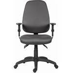 Powerton Ergo Anna, kancelárske ergonomické kreslo, sivé