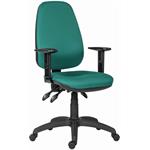 Powerton Ergo Anna, kancelárske ergonomické kreslo, tyrkysové
