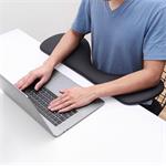 Powerton ERGO AXISI, lakťová opierka ku stolu penová, čierna