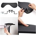 Powerton ERGO AXISI, lakťová opierka ku stolu penová, čierna