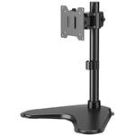Powerton Ergo Baseo, polohovateľný držiak pre monitor, 17" - 35", čierny