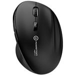 Powerton Ergo Cloe, ergonomická bezdrôtová myš, čierna