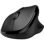 Powerton Ergo Cloe, ergonomická bezdrôtová myš, čierna
