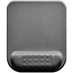 Powerton Ergo Dark Edition, ergonomická podložka pod myš a zápästie, sivá