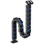 Powerton Ergo Ganso Pro, organizér káblov, čierno-modrý