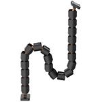 Powerton Ergo Ganso Pro, organizér káblov, čierno-oranžový