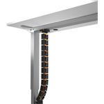 Powerton Ergo Ganso Pro, organizér káblov, čierno-oranžový