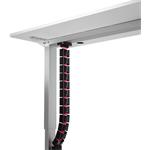 Powerton Ergo Ganso Pro, organizér káblov, čierno-ružový