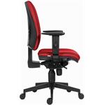 Powerton Ergo Hana, kancelárske ergonomické kreslo, červené