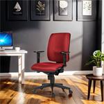 Powerton Ergo Hana, kancelárske ergonomické kreslo, červené