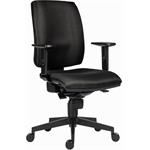 Powerton Ergo Hana, kancelárske ergonomické kreslo, čierne