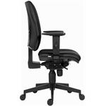 Powerton Ergo Hana, kancelárske ergonomické kreslo, čierne