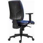 Powerton Ergo Hana, kancelárske ergonomické kreslo, modré
