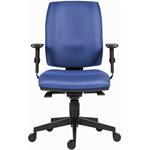 Powerton Ergo Hana, kancelárske ergonomické kreslo, modré