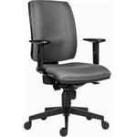 Powerton Ergo Hana, kancelárske ergonomické kreslo, sivé