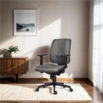Powerton Ergo Hana, kancelárske ergonomické kreslo, sivé