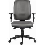 Powerton Ergo Hana, kancelárske ergonomické kreslo, sivé