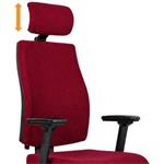 Powerton Ergo Jana, kancelárske ergonomické kreslo, červené