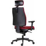 Powerton Ergo Jana, kancelárske ergonomické kreslo, červené