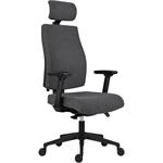 Powerton Ergo Jana, kancelárske ergonomické kreslo, sivé