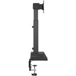 Powerton ERGO LEVION, 17"-32" držiak monitoru s automaticky nastaviteľnou výškou, čierny