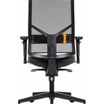 Powerton Ergo Marie, kancelárske ergonomické kreslo, čierne