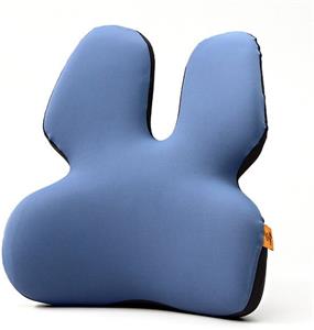 Powerton Ergo Papilio, ergonomická bedrová opierka, pamäťová pena, modrá