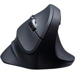 Powerton Ergo Shark, ergonomická bezdrôtová myš, čierna