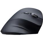 Powerton Ergo Shark, ergonomická bezdrôtová myš, čierna